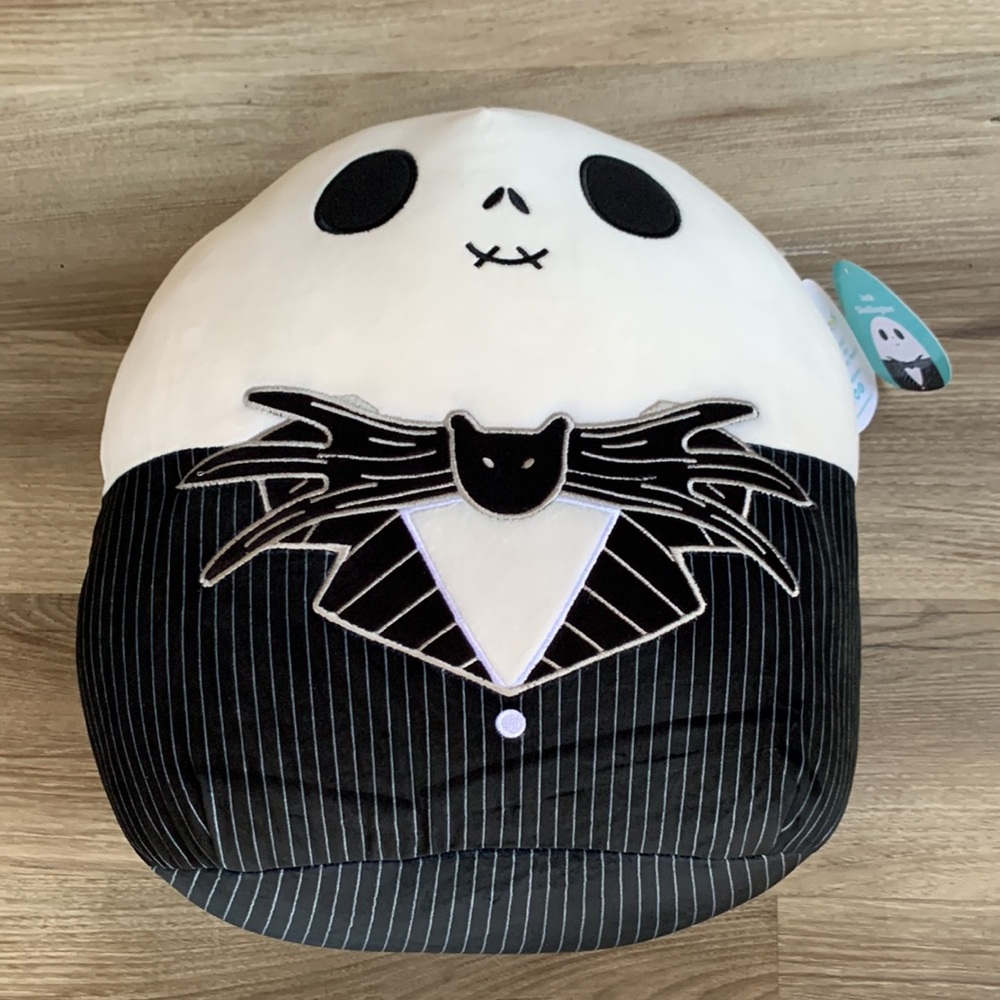 Squishmallows The Nightmare Before Christmas 14” Jack Skellington Plush Doll Toy